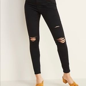 Size 22: Old Navy Ripped Rockstar Jeans